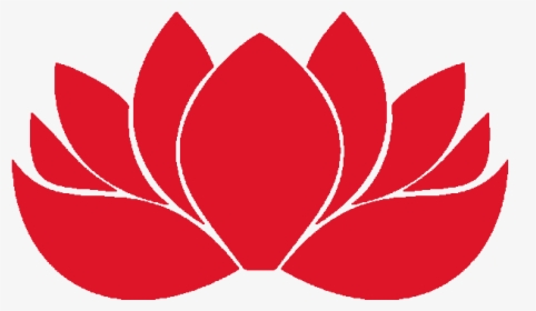 Lotus Free Yoga Dc - Red Lotus Flower Logo, HD Png Download, Transparent PNG