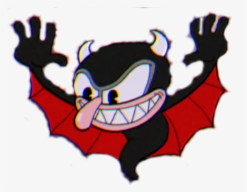 Cuphead Wiki - Cuphead The Devil Bat, HD Png Download, Transparent PNG