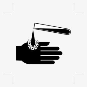 Corrosive Hand Symbol, HD Png Download, Transparent PNG