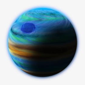 Blue Gas Giant - Circle, HD Png Download, Transparent PNG