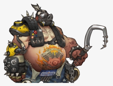 Overwatch Characters , Png Download - Overwatch Roadhog Concept Art, Transparent Png, Transparent PNG