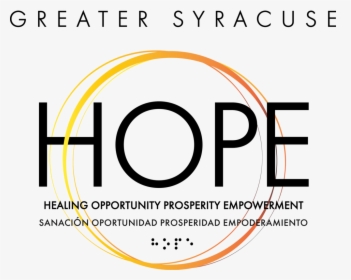 Hope Logo Black Ltr - Greater Syracuse Hope, HD Png Download, Transparent PNG
