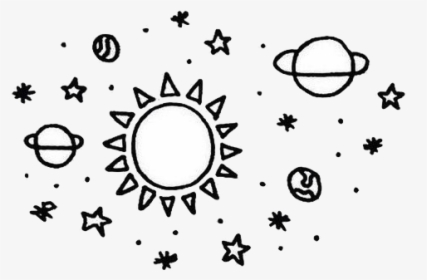 Stars And Moon Drawing, HD Png Download, Transparent PNG