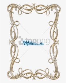 Free Png Gold Swirls Png Png Image With Transparent - Frame Swirl Png, Png Download, Transparent PNG