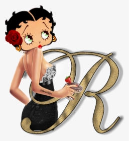 #bettyboop@deniabejar #bettyboop #bydeniabejar #abecedario - Imagenes De Betty Boop Con La Letra M, HD Png Download, Transparent PNG