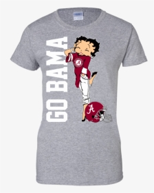 Alabama Crimson Tide Betty Boop T Shirt   Data Zoom - Betty Boop Roll Tide, HD Png Download, Transparent PNG