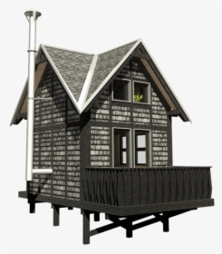 Diy Cabin With Loft Plans, HD Png Download, Transparent PNG