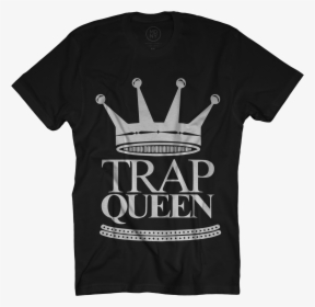 Trap Queen Black T-shirt - Trap Queen Fetty Wap, HD Png Download, Transparent PNG