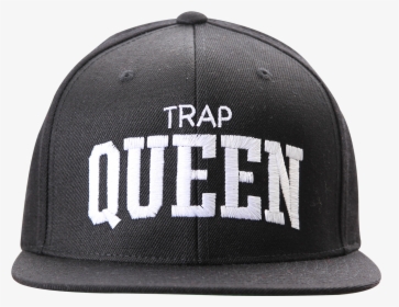 Trap Queen Black Snapback - Trap Hat Png, Transparent Png, Transparent PNG