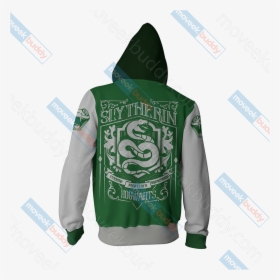 Harry Potter Cunning Like A Slytherin Wacky Style Zip - Slytherin House, HD Png Download, Transparent PNG
