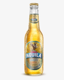 Botella De Aguila Light Cerveza Colombiana - Cerveza Aguila Light Png, Transparent Png, Transparent PNG