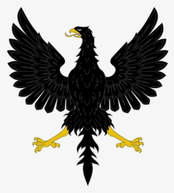 Byzantine Double Headed Eagle Black, HD Png Download, Transparent PNG