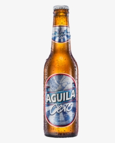 Cerveza Aguila Cero Botella - Cerveza Aguila, HD Png Download, Transparent PNG