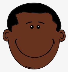 Black Boy - Black Man Face Clipart, HD Png Download, Transparent PNG