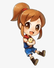 Harvest Moon Clipart Cartoon - Harvest Moon The Lost Valley Characters, HD Png Download, Transparent PNG