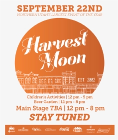 Ogden Harvest Moon , Png Download - Flyer, Transparent Png, Transparent PNG