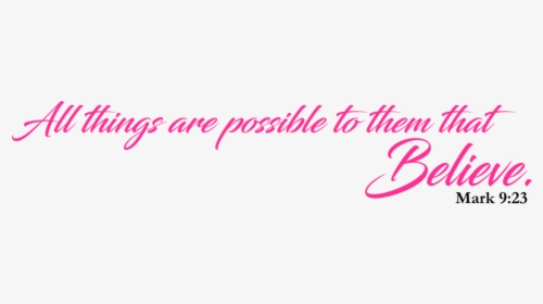 All Things - Calligraphy, HD Png Download, Transparent PNG