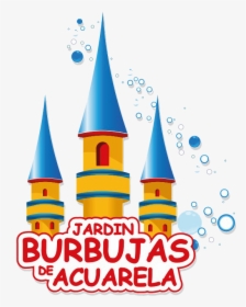 Logo Burbujas - Jardin Burbujas De Acuarela Barranquilla, HD Png Download, Transparent PNG