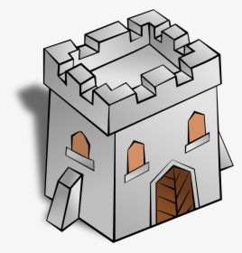 Stone Castle Keep Cartoon, HD Png Download, Transparent PNG
