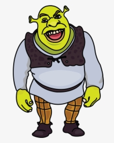 How To Draw Movies - Shrek Drawings, HD Png Download, Transparent PNG