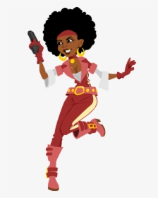 Female Spy Png Pluspng - African American Dancing Clipart, Transparent Png, Transparent PNG