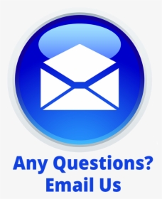 Emails Us Any Questions - Email Icon, HD Png Download, Transparent PNG