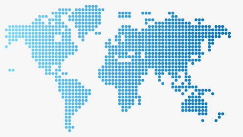 Dots World Map Png, Transparent Png, Transparent PNG
