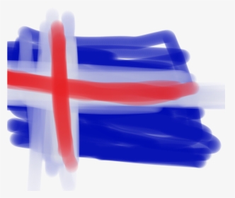 Icelandic Flag - Airplane, HD Png Download, Transparent PNG