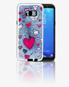 Samsung Galaxy S8 Plus Mm 3d Heart - Heart, HD Png Download, Transparent PNG