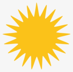 Sun Rays Clipart - Kurdish Flag Sun, HD Png Download, Transparent PNG