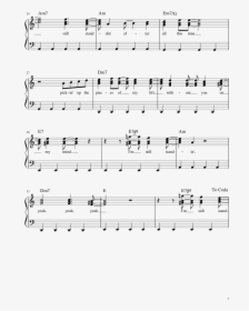 I´m Still Standing Sheet Music Composed By Elton John - Im Still Standing Piano Music, HD Png Download, Transparent PNG