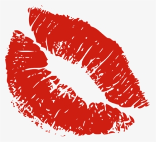 Kiss Png Free Download - Transparent Background Red Lips Png, Png Download, Transparent PNG
