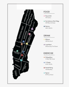 Guide To New York, Guide To Downtown, What Goes Around - Graphic Design, HD Png Download, Transparent PNG