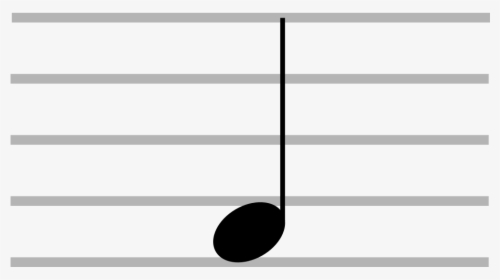 Quarter Note In Music, HD Png Download, Transparent PNG
