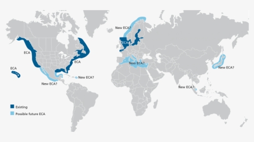 Denmark To Strengthen Control Of Ships’ Sulphur Emissions - Eca Area, HD Png Download, Transparent PNG