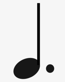 Transparent Music Note - Dotted Quarter Note Png, Png Download, Transparent PNG