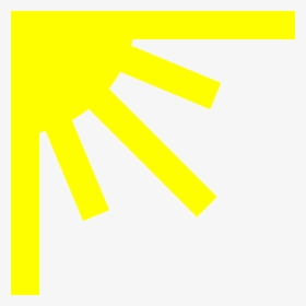File - Sun Corner - Svg - Wikimedia Commons - Sun In The Corner, HD Png Download, Transparent PNG