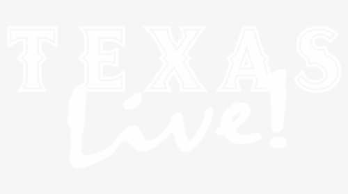 Texaslive Logo Onecolorwhitepadding - Texas Live Logo Png, Transparent Png, Transparent PNG