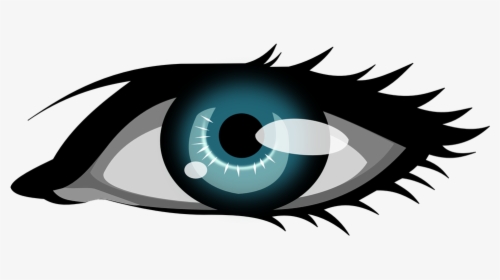 Eyeball Vector - Blue Eye Clip Art, HD Png Download, Transparent PNG