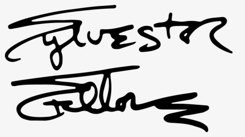 Sylvester Stallone S Signature - Sylvester Stallone Signature Transparent, HD Png Download, Transparent PNG