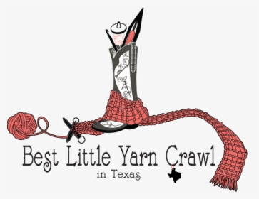 Yarn Crawl Logo 2019 - Best Little Yarn Crawl In Texas, HD Png Download, Transparent PNG