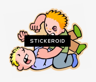 Camera Clipart Kid - Kids Fighting, HD Png Download, Transparent PNG