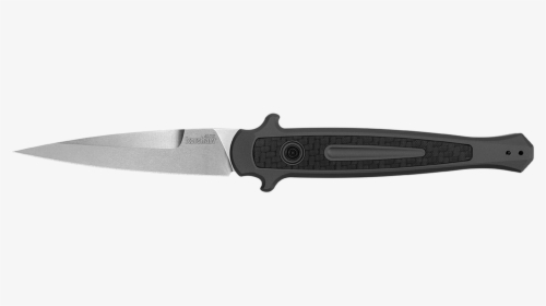 Kershaw Knives Launch 8 Stiletto Auto Gray And Carbon - Knife, HD Png Download, Transparent PNG