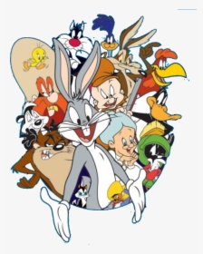 #looneytunes #bugsbunny #daffyduck #sylvester #elmerfudd - Looney Tunes, HD Png Download, Transparent PNG