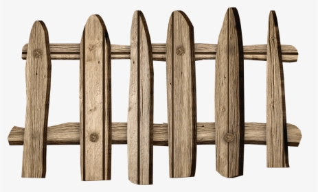 Old Wooden Fence - Wood Fence Png, Transparent Png, Transparent PNG