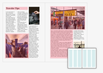Magazine 3 Column Layout, HD Png Download, Transparent PNG