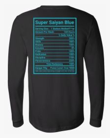 Super Saiyan Blue Hair Png Super Saiyan Blue God Long - Long-sleeved T-shirt, Transparent Png, Transparent PNG