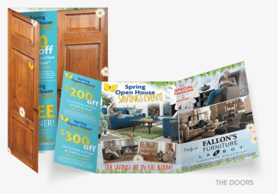 The Doors Direct Mail Piece Creative Services Agency - Flyer, HD Png Download, Transparent PNG