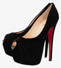 High-heels - Black Heels Transparent Background, HD Png Download, Transparent PNG