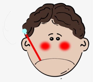 Fever Clipart - Someone That Is Sick, HD Png Download, Transparent PNG